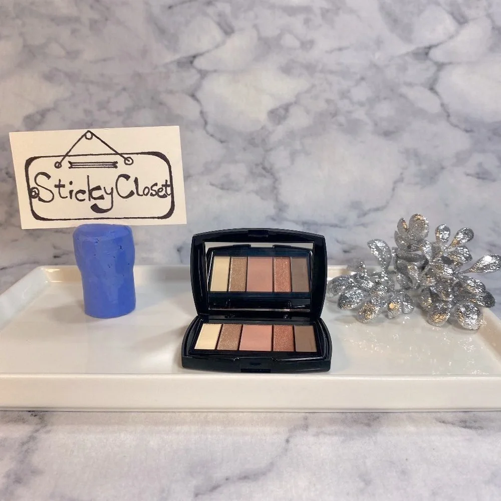 Lancome Beauty,Eyeshadow Palette Sparkling Sun,5 Shade Warm-Mini 2g,0.07oz-NEW